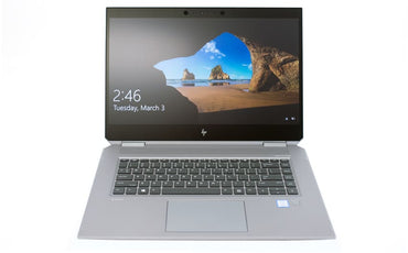 HP ZBook Studio x360 G5 (Intel Xeon E-2176M, 16GB RAM, 512GB PCIe SSD, 15.6" FHD 1920x1080 Touch, NVIDIA Quadro P1000, Win10 Pro)