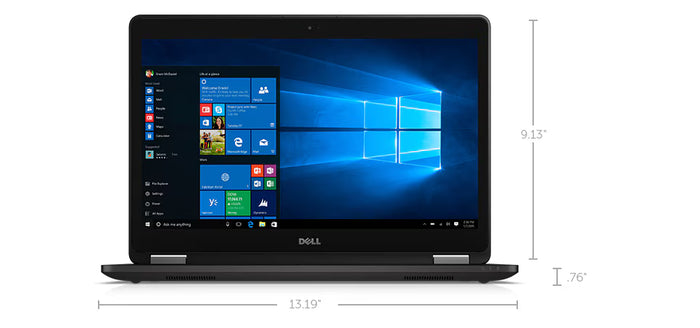 Dell Latitude E7470 | 14" Business Laptop | Intel Core I7-6300U (6th Gen)